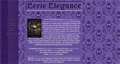 Desktop Screenshot of eerieelegance.com