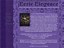 Tablet Screenshot of eerieelegance.com